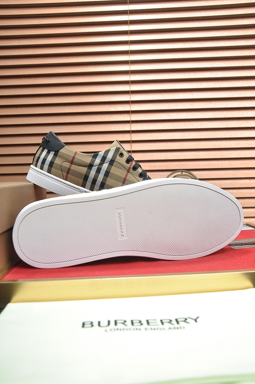 UA Burberry Check Sneakers