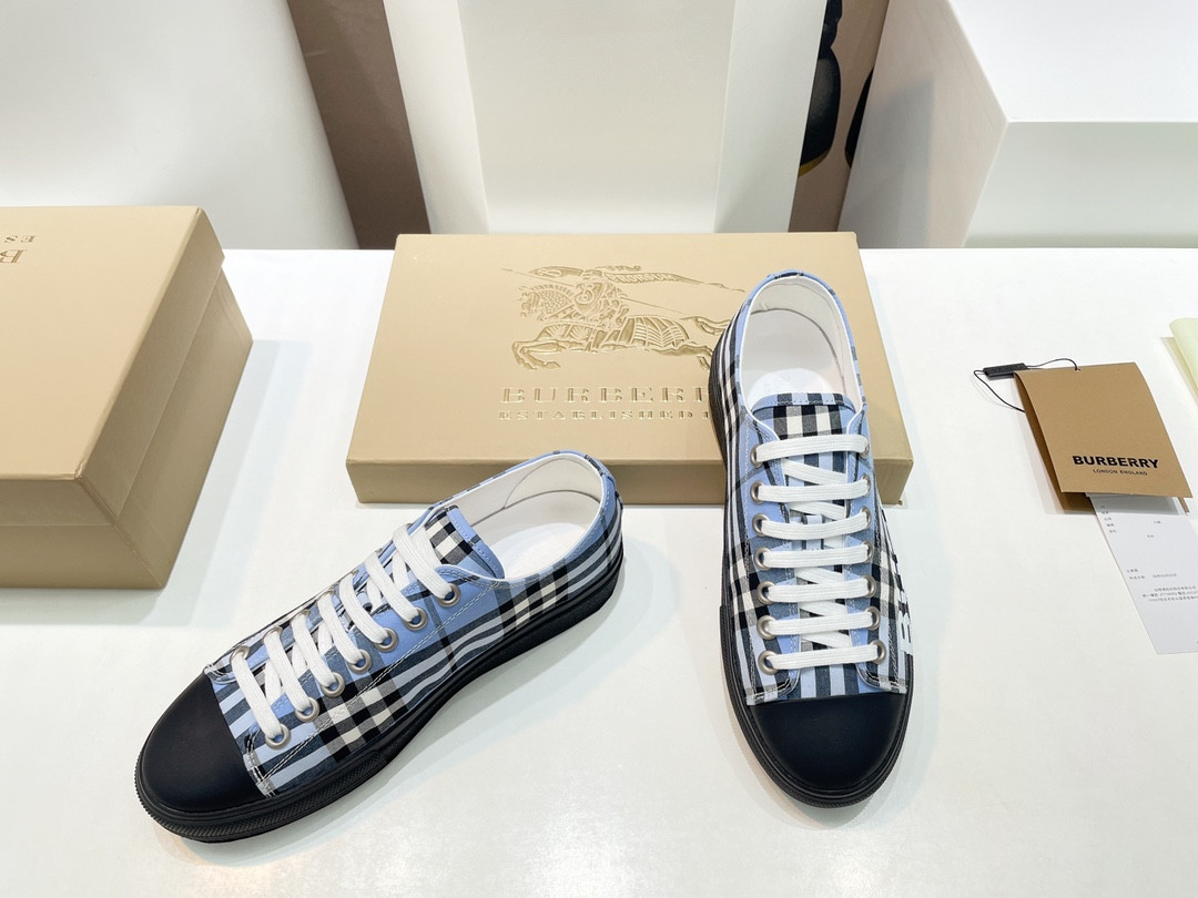 UA Burberry Check Sneakers
