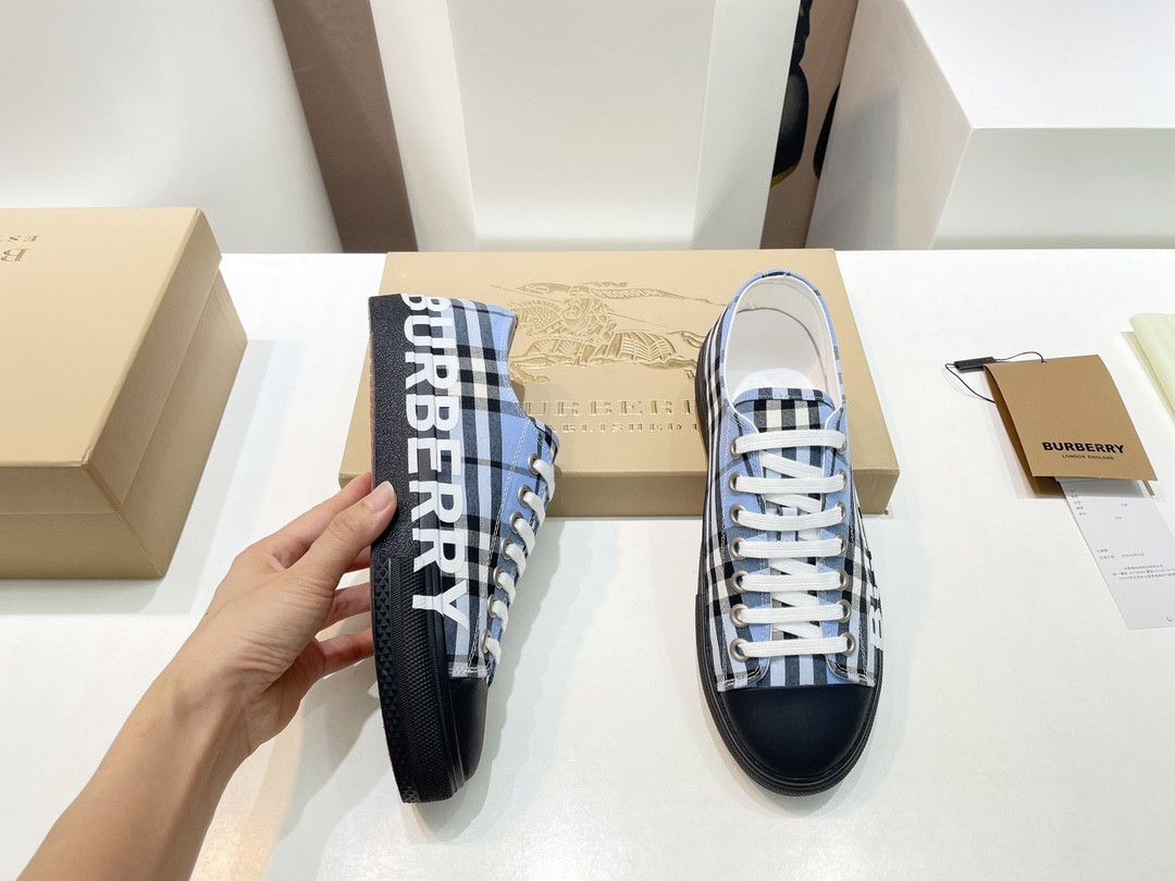 UA Burberry Check Sneakers