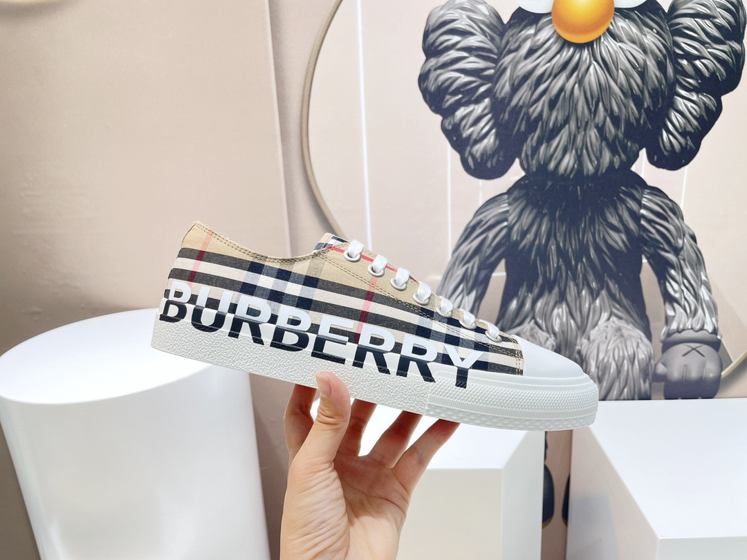 UA Burberry Check Sneakers