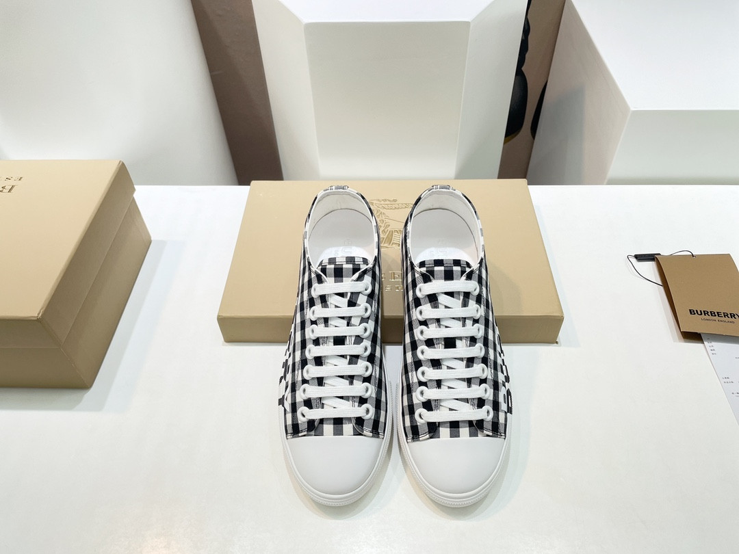 UA Burberry Check Sneakers