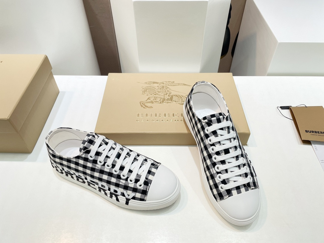 UA Burberry Check Sneakers