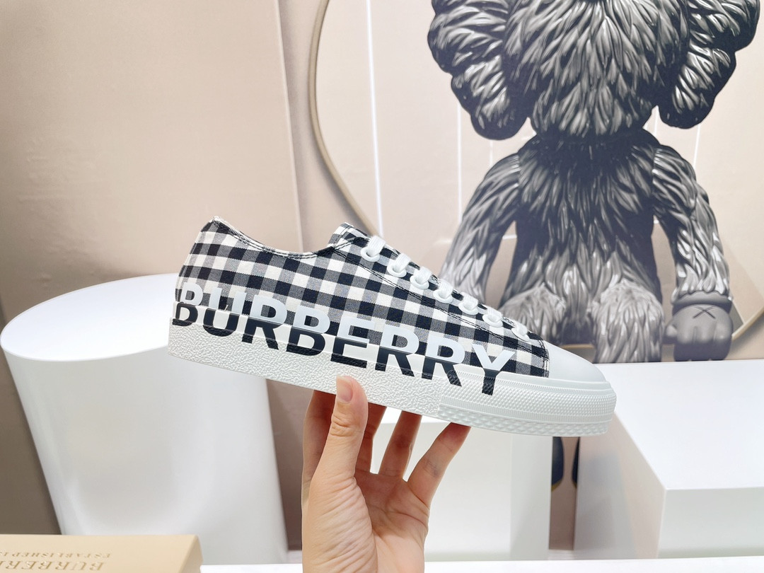UA Burberry Check Sneakers