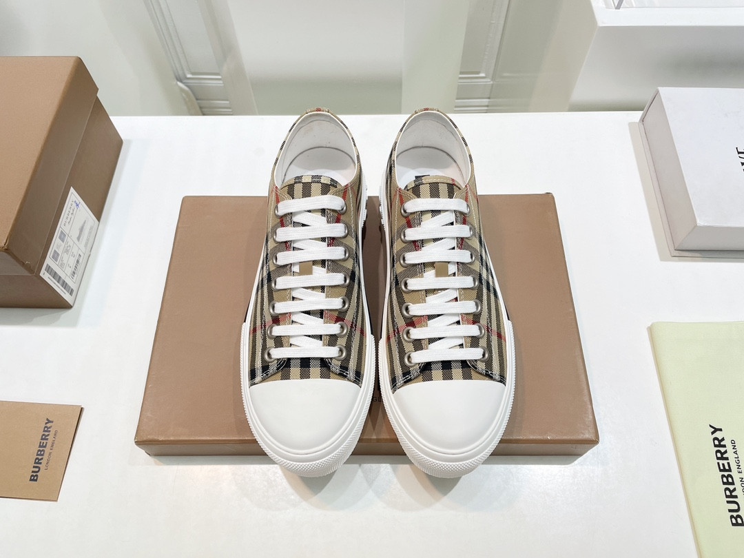 UA Burberry Check Sneakers