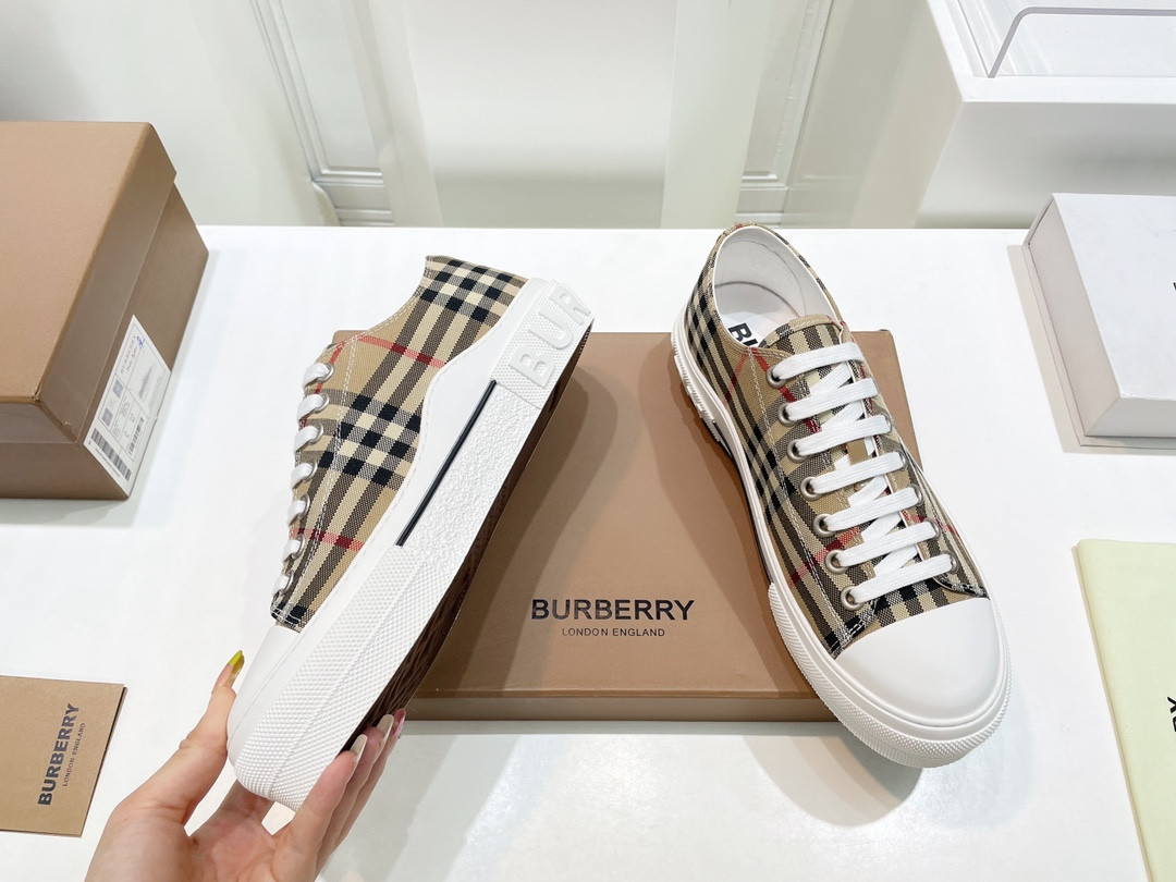 UA Burberry Check Sneakers