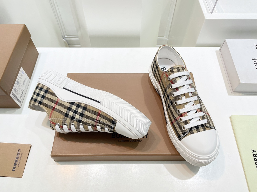 UA Burberry Check Sneakers