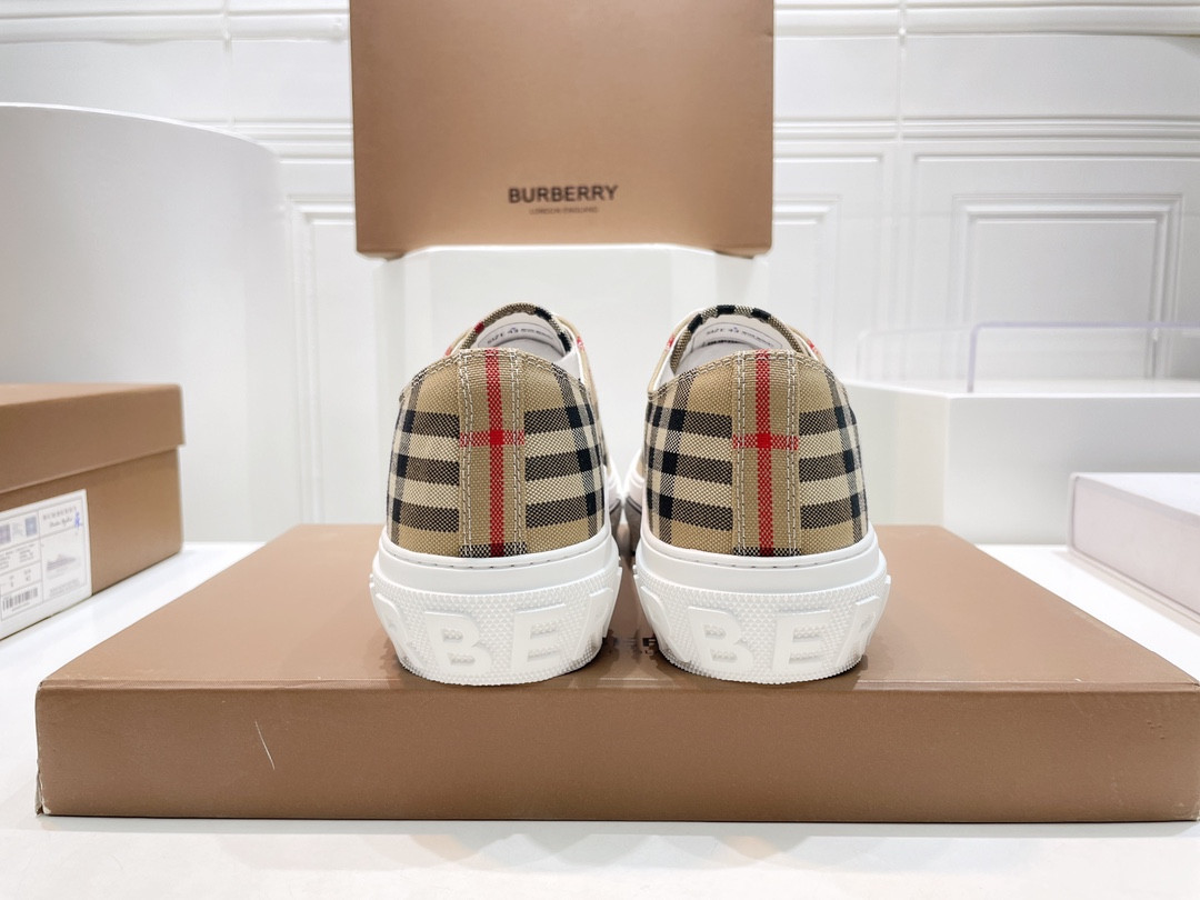 UA Burberry Check Sneakers