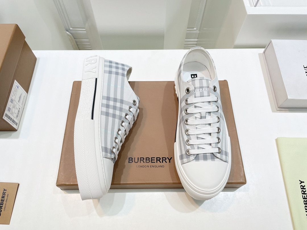 UA Burberry Check Sneakers