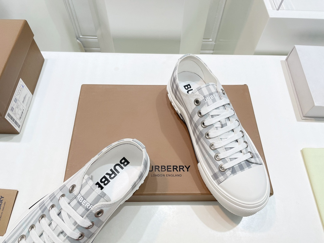 UA Burberry Check Sneakers