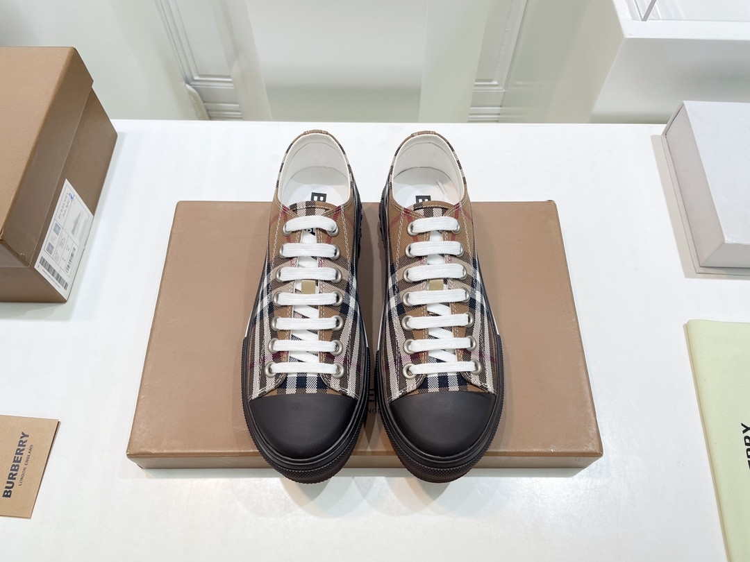 UA Burberry Check Sneakers