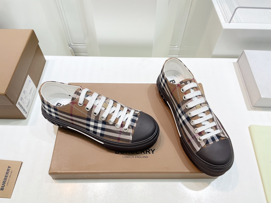 UA Burberry Check Sneakers