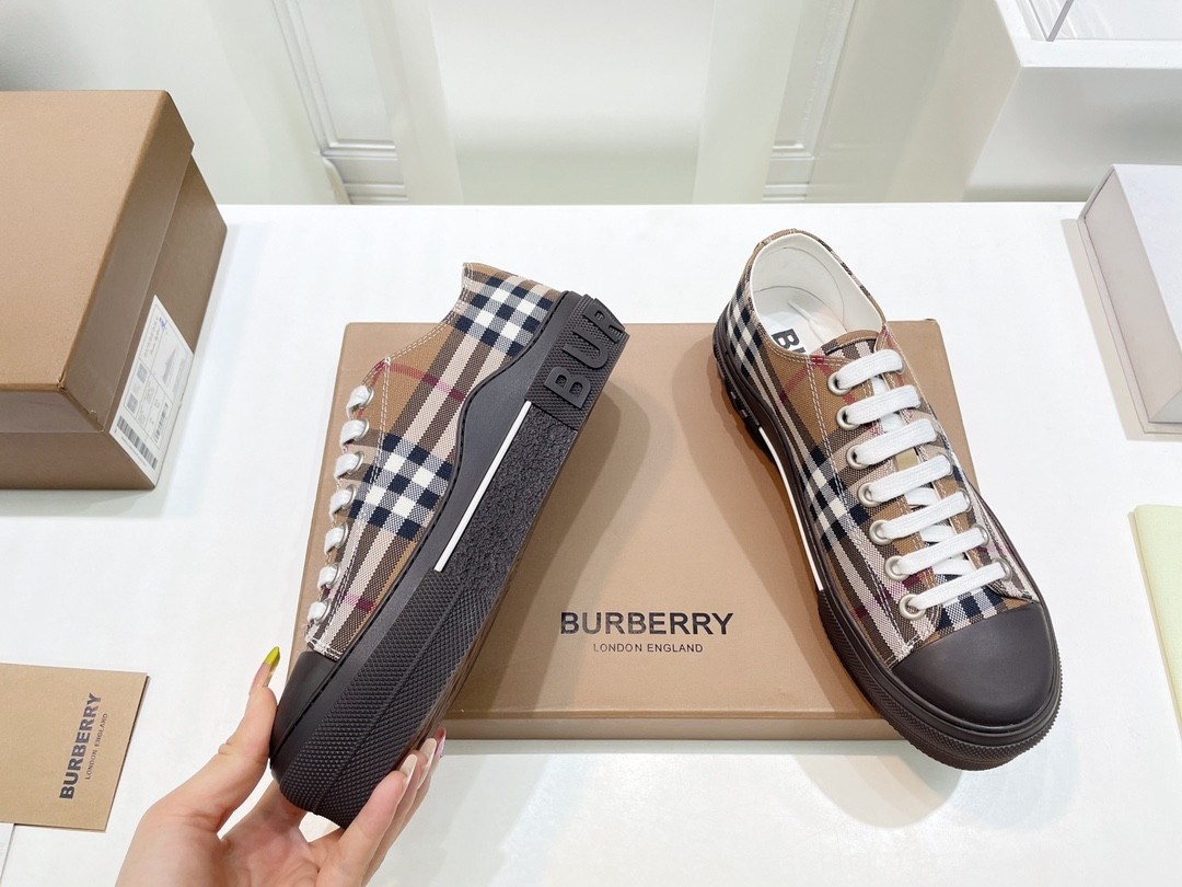 UA Burberry Check Sneakers