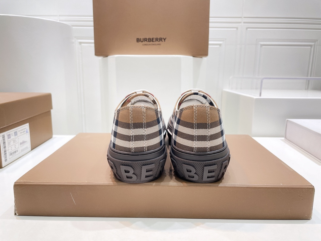 UA Burberry Check Sneakers