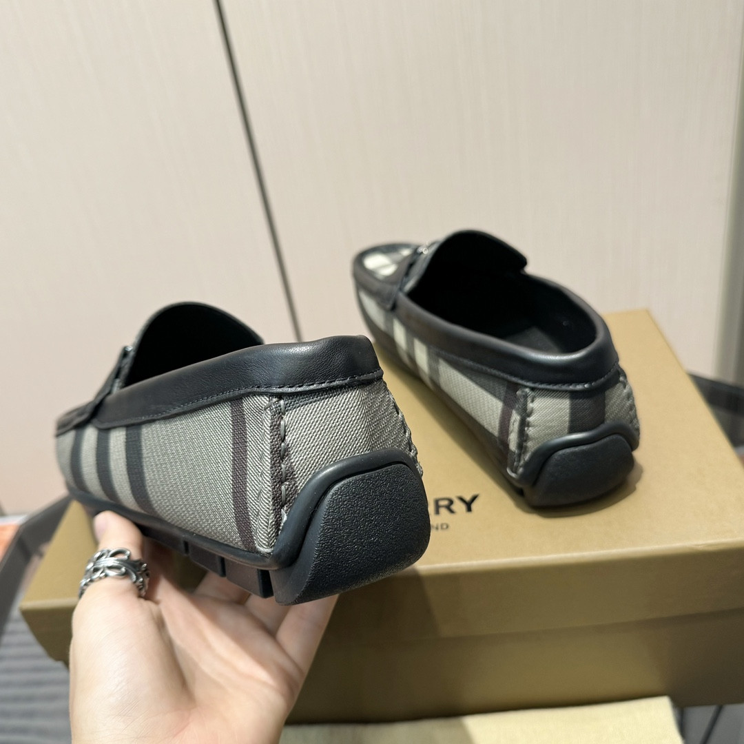 UA Burberry Check Loafers