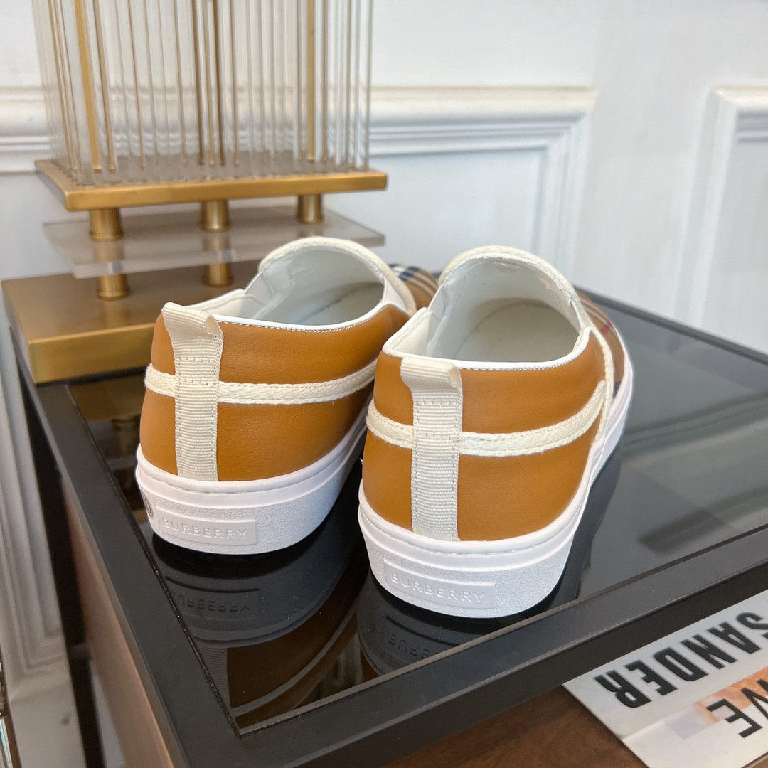 UA Burberry Slip On Sneakers