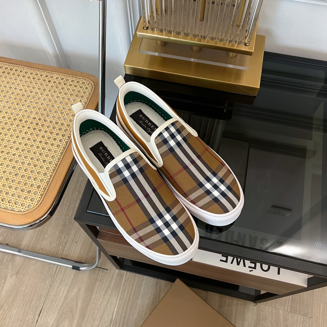 UA Burberry Slip On Sneakers