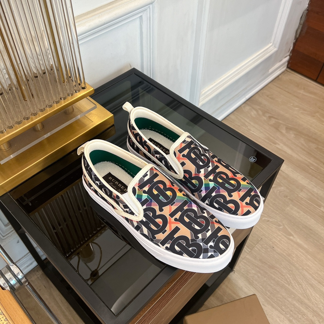 UA Burberry Slip On Sneakers