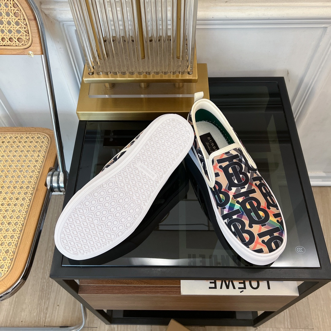 UA Burberry Slip On Sneakers