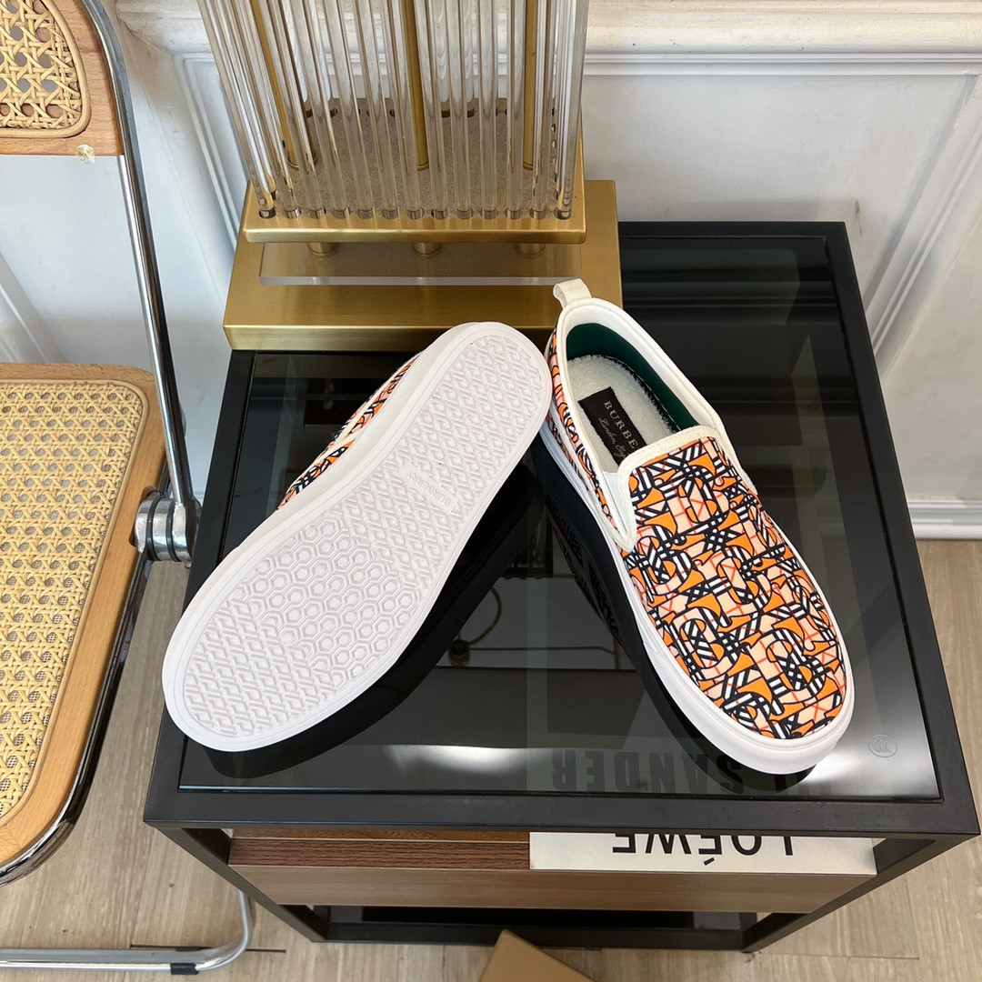 UA Burberry Slip On Sneakers