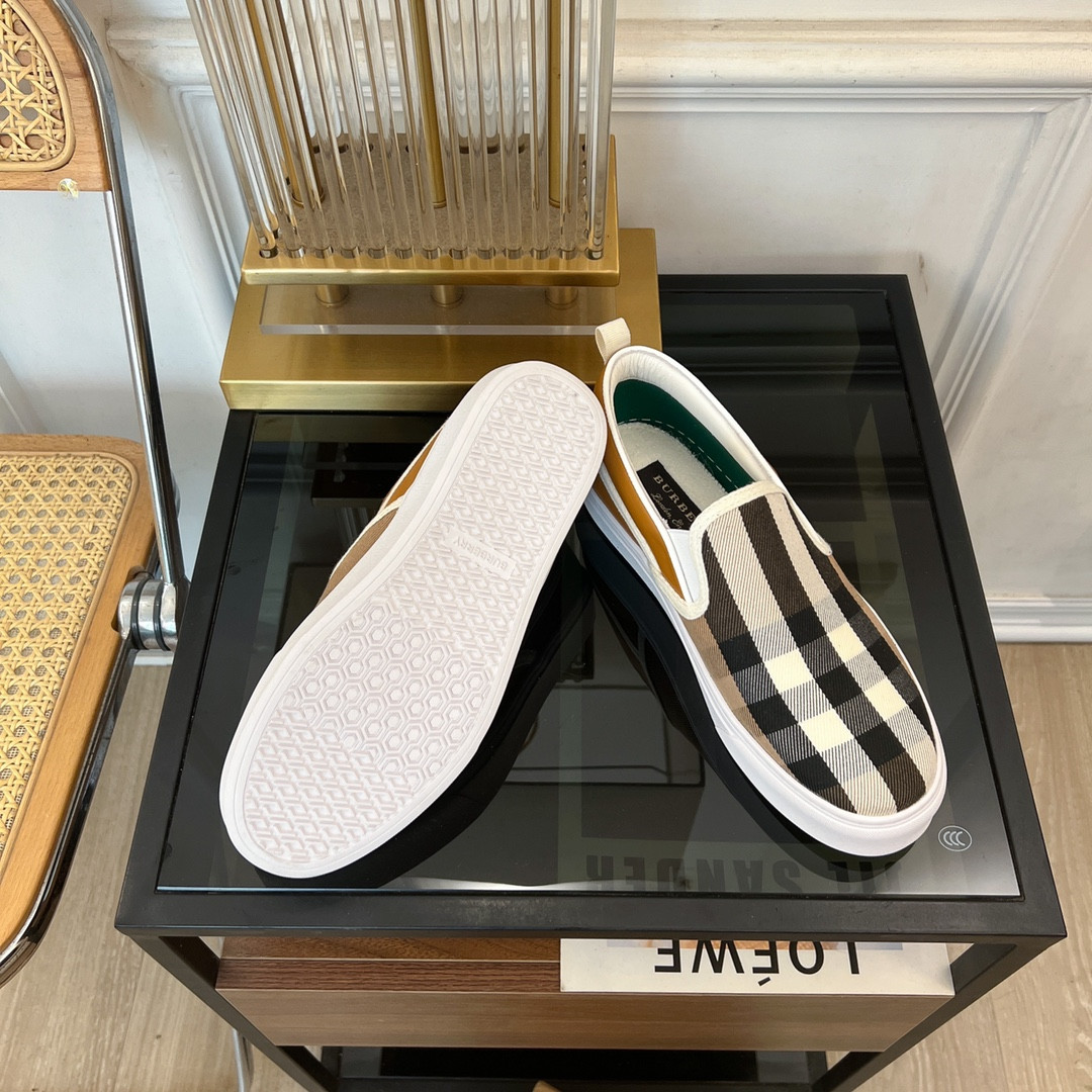 UA Burberry Slip On Sneakers
