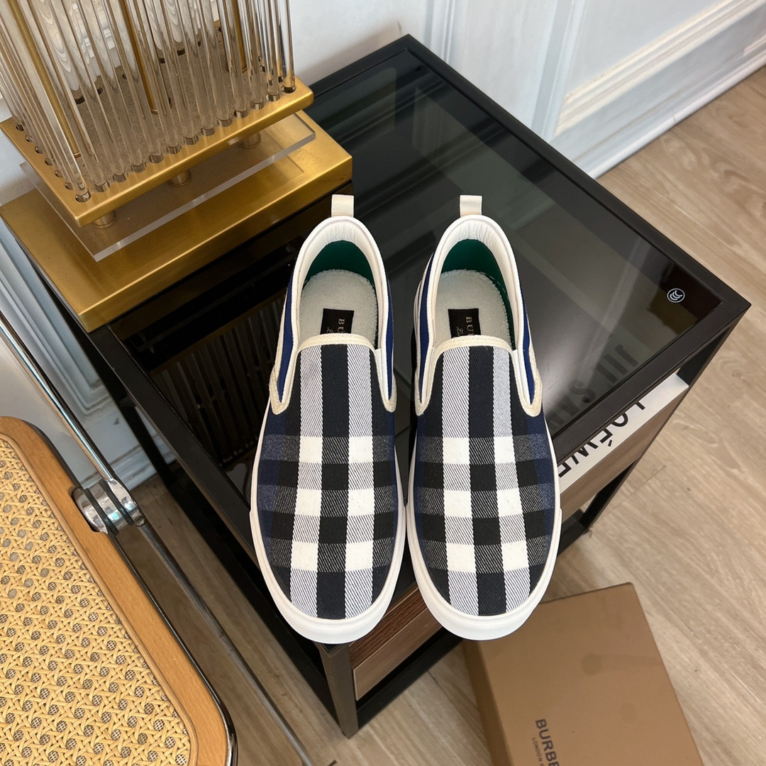 UA Burberry Slip On Sneakers