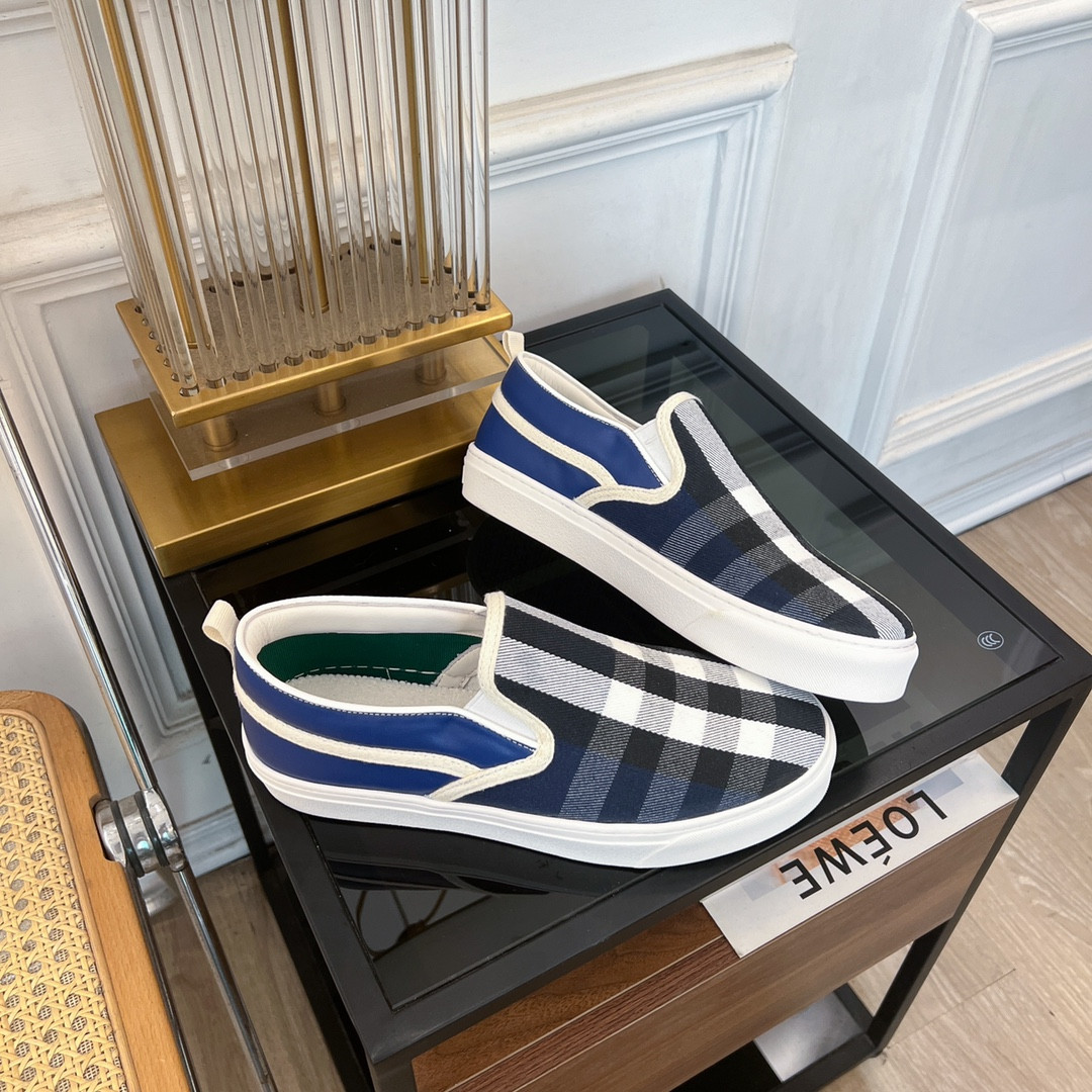 UA Burberry Slip On Sneakers