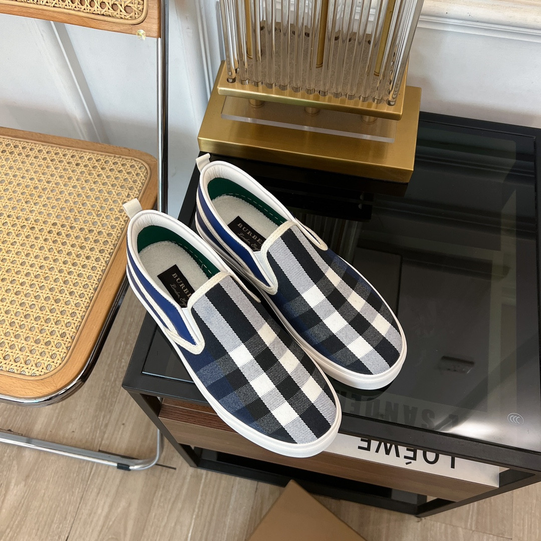 UA Burberry Slip On Sneakers