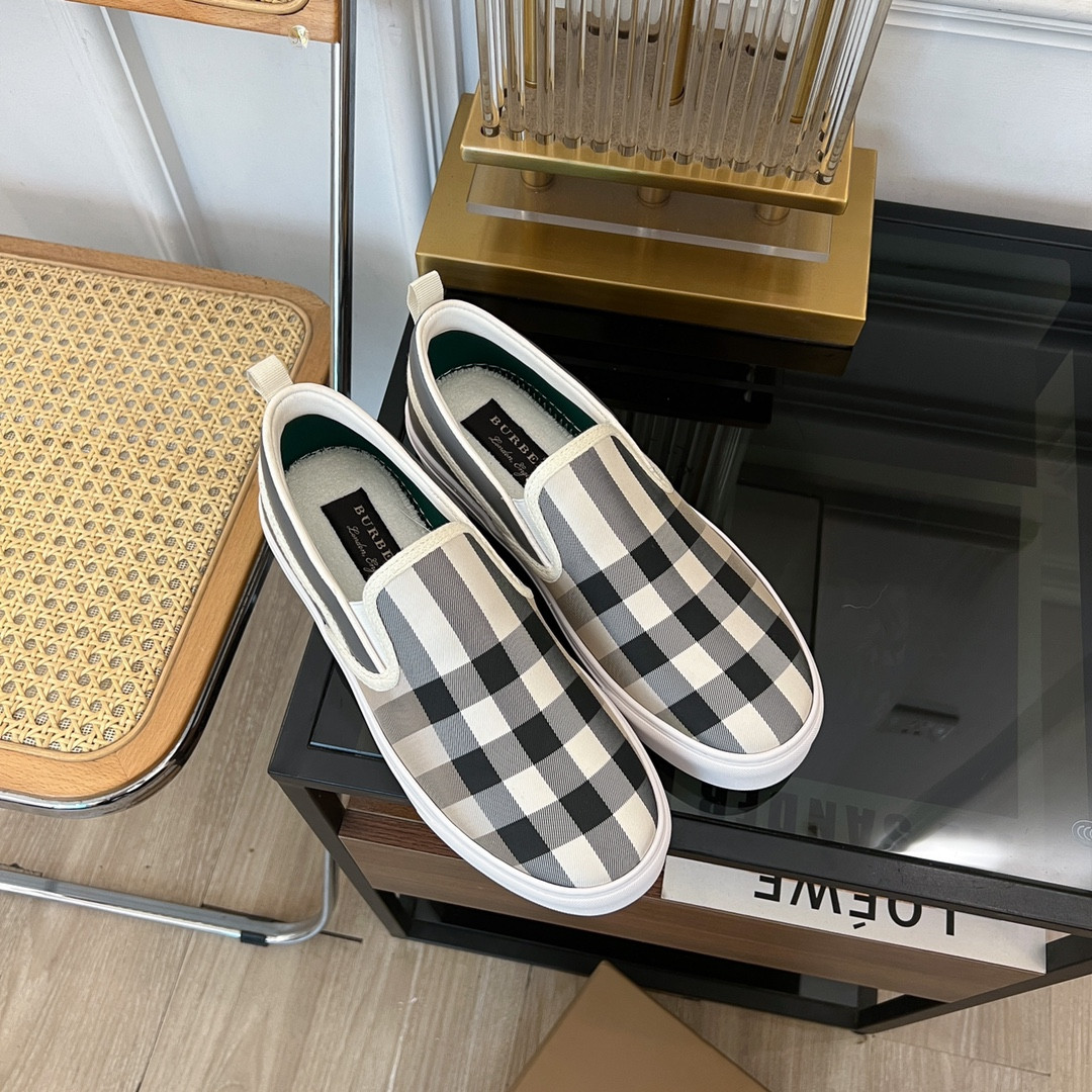 UA Burberry Slip On Sneakers