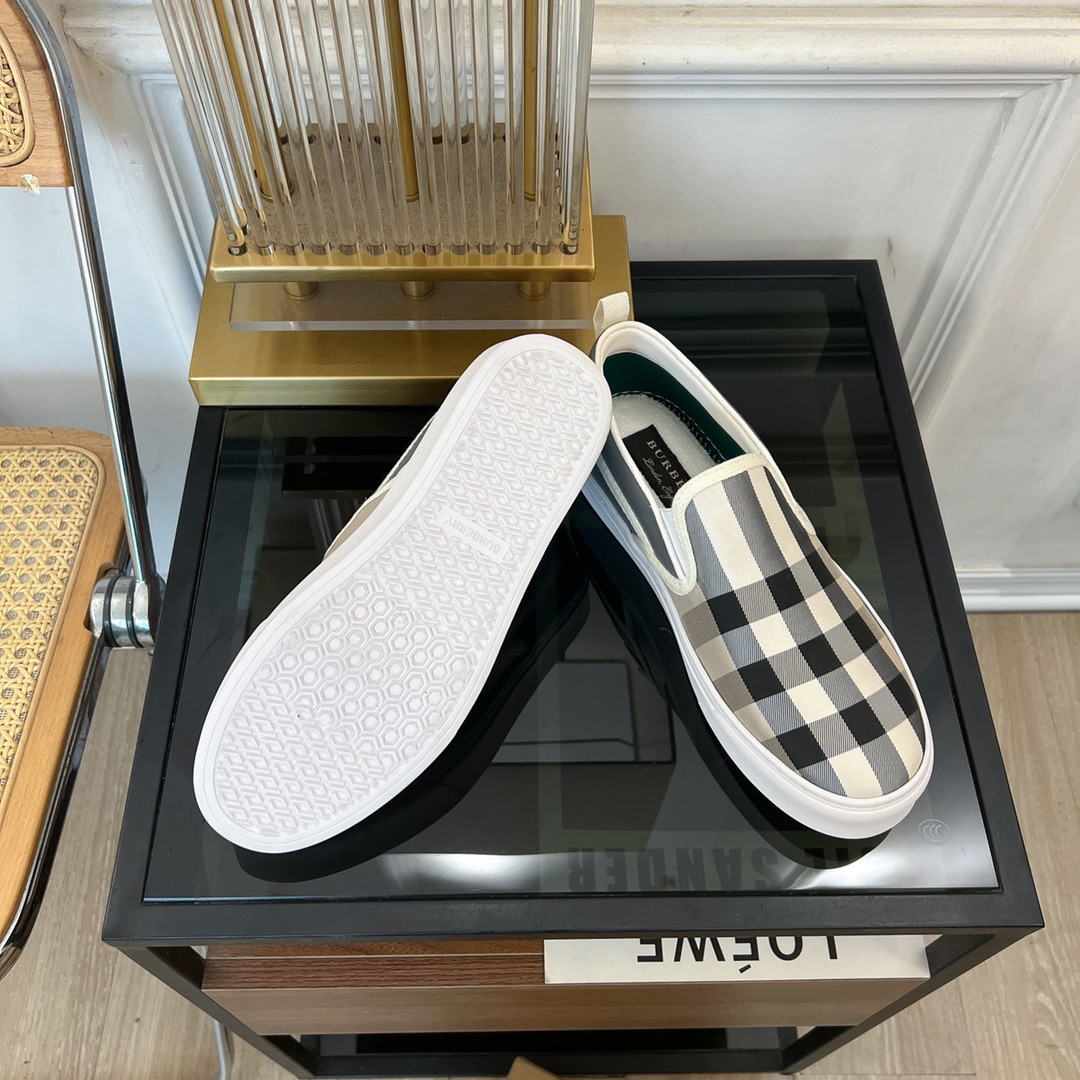 UA Burberry Slip On Sneakers