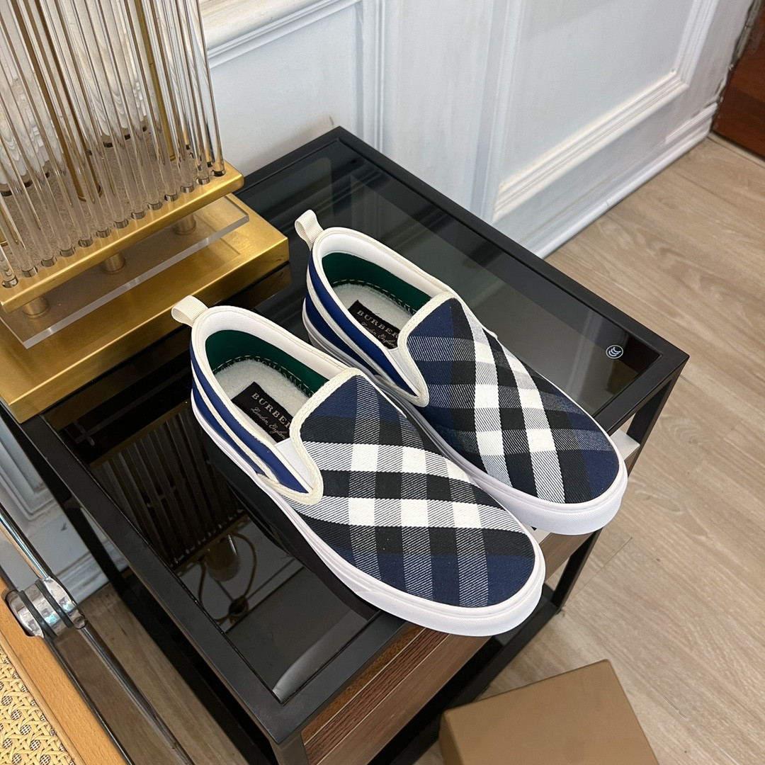 UA Burberry Slip On Sneakers