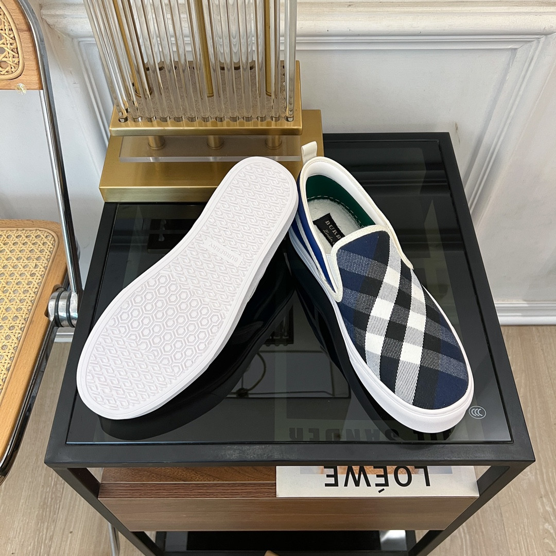 UA Burberry Slip On Sneakers