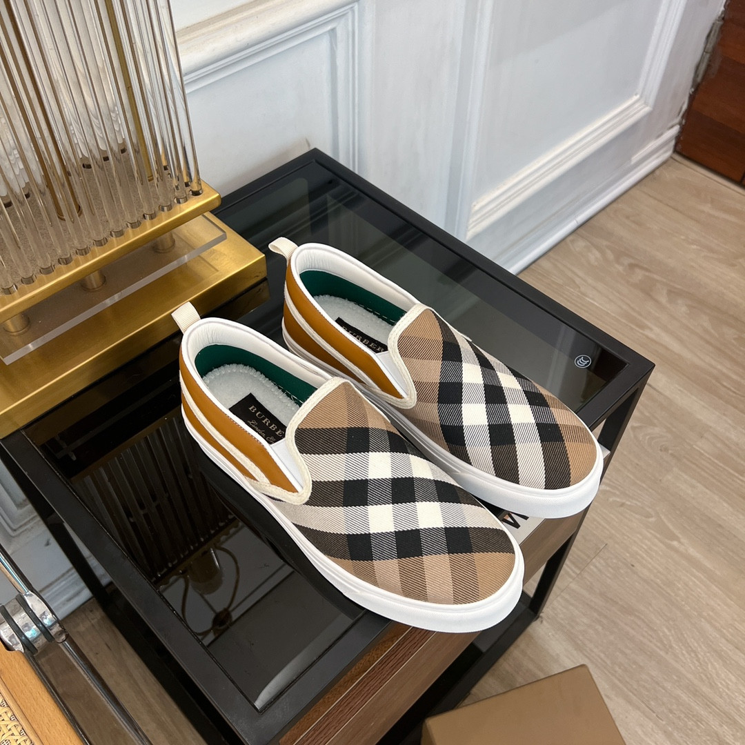 UA Burberry Slip On Sneakers
