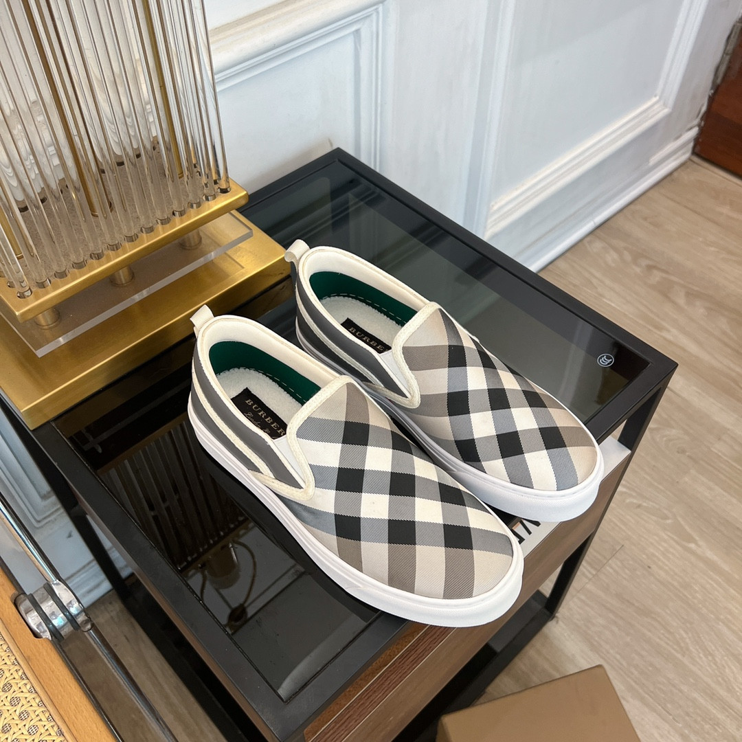 UA Burberry Slip On Sneakers