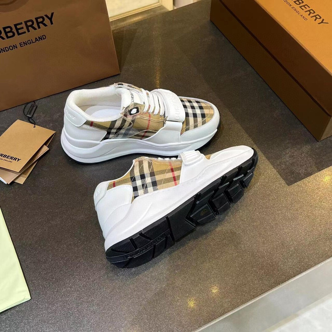 UA Burberry Check Sneakers