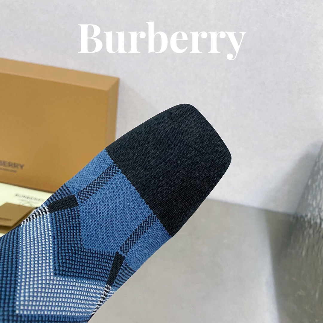 UA Burberry Check High Boots