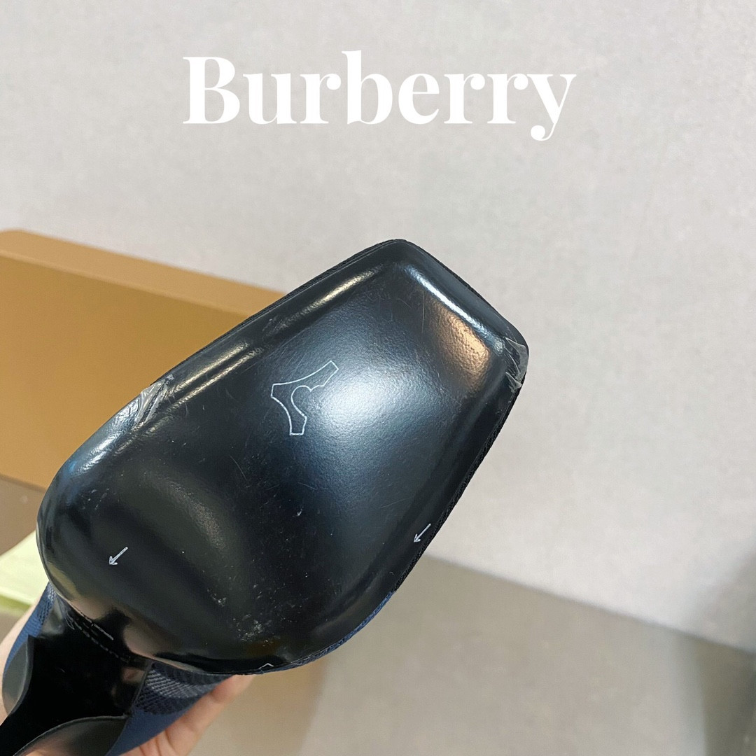 UA Burberry Check High Boots