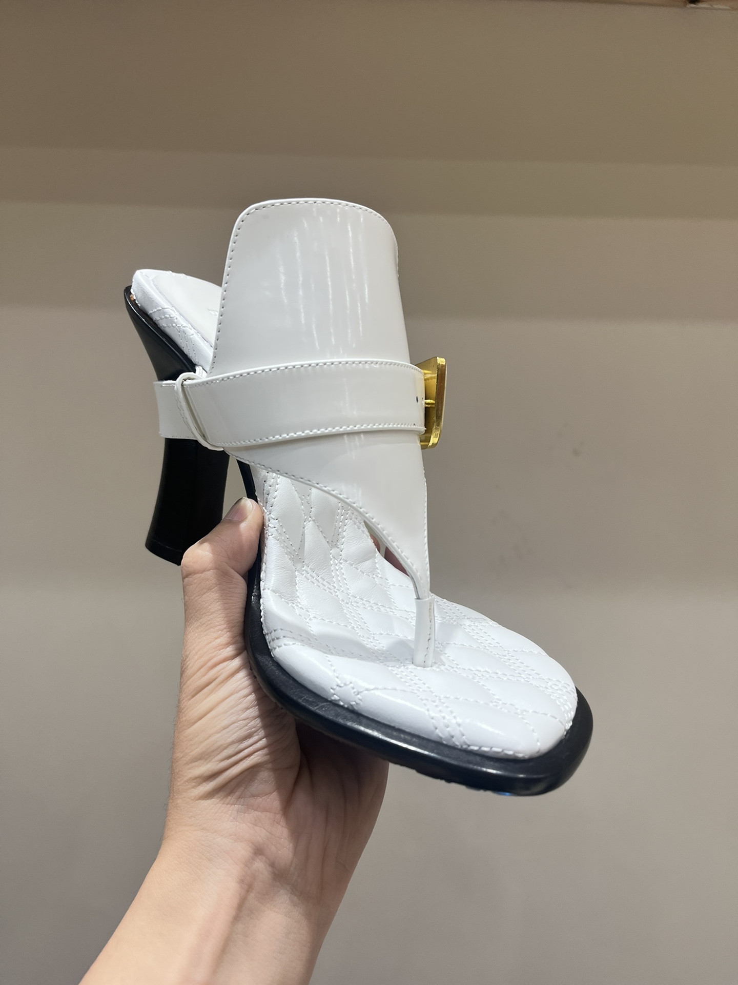 UA Burberry Slides