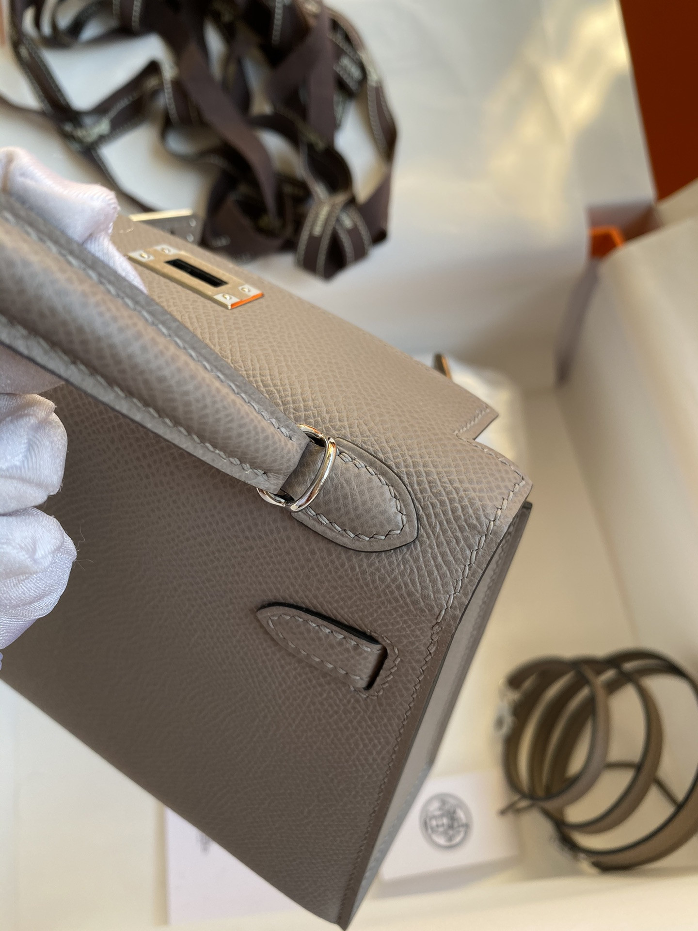 Hermès Mini Kelly 19 19×6×12CM