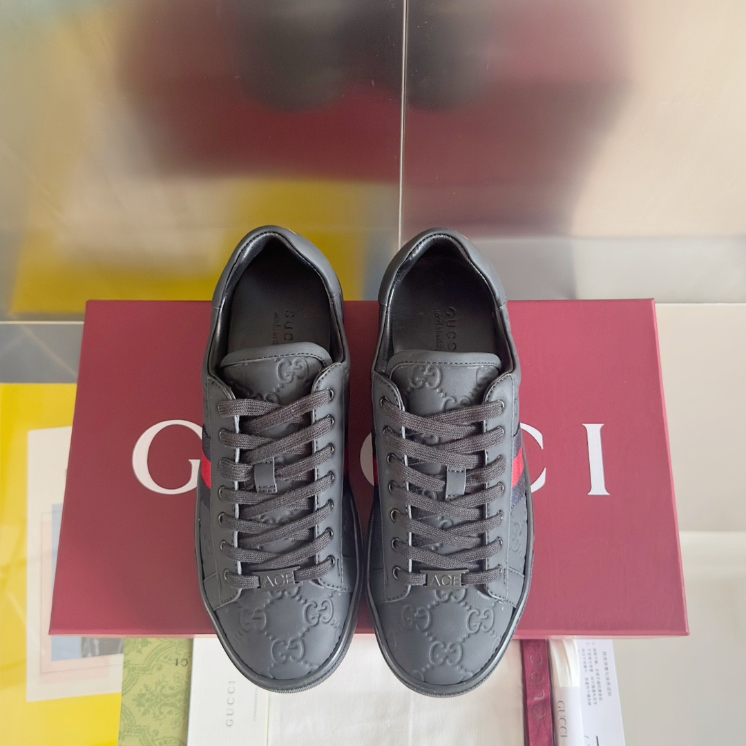 UA GUCCI Ace Sneaker With Web
