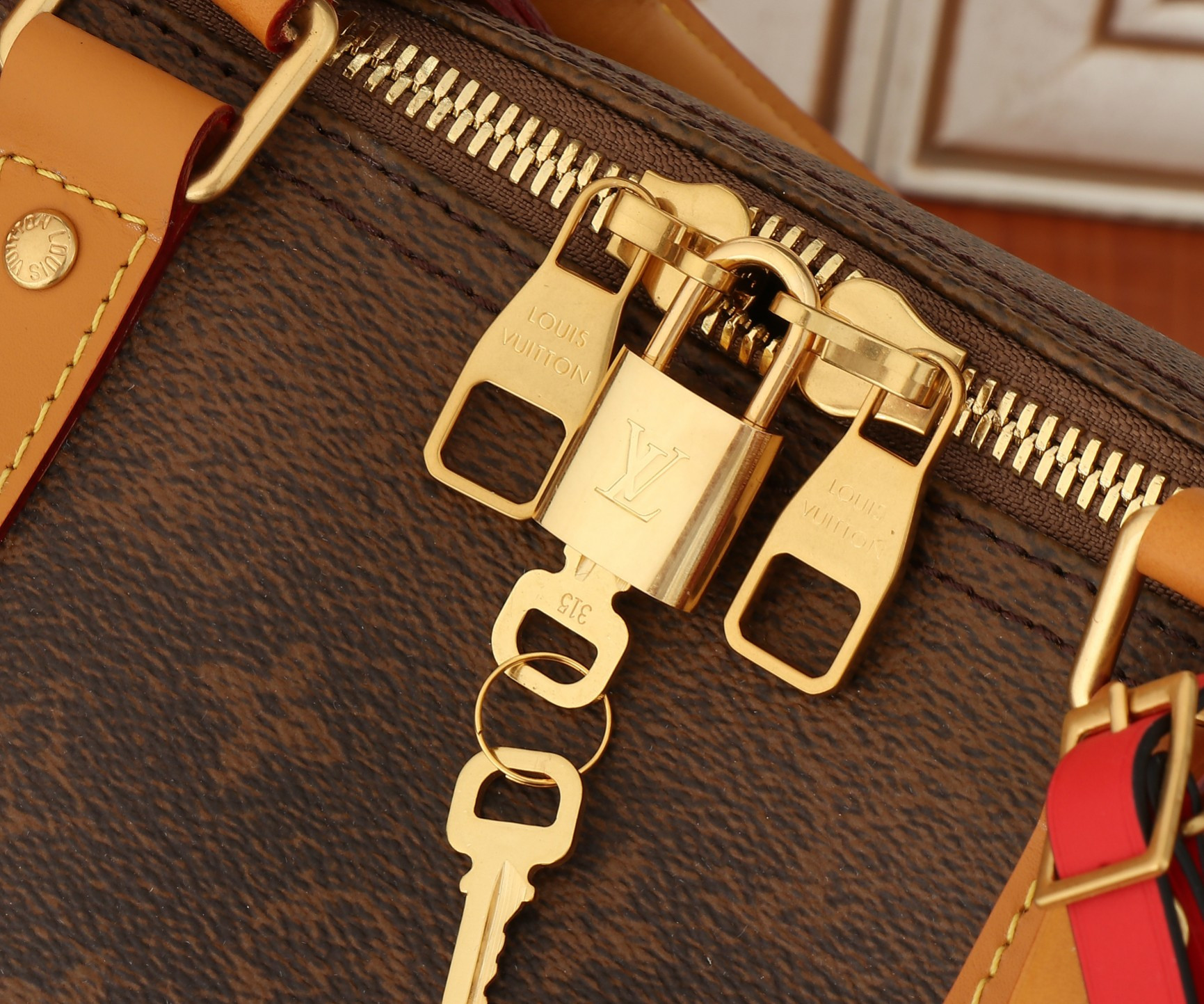 LV Keepall Bandoulière 50 24SS Marque L.Vuitton Déposée M11541 50x29x23CM