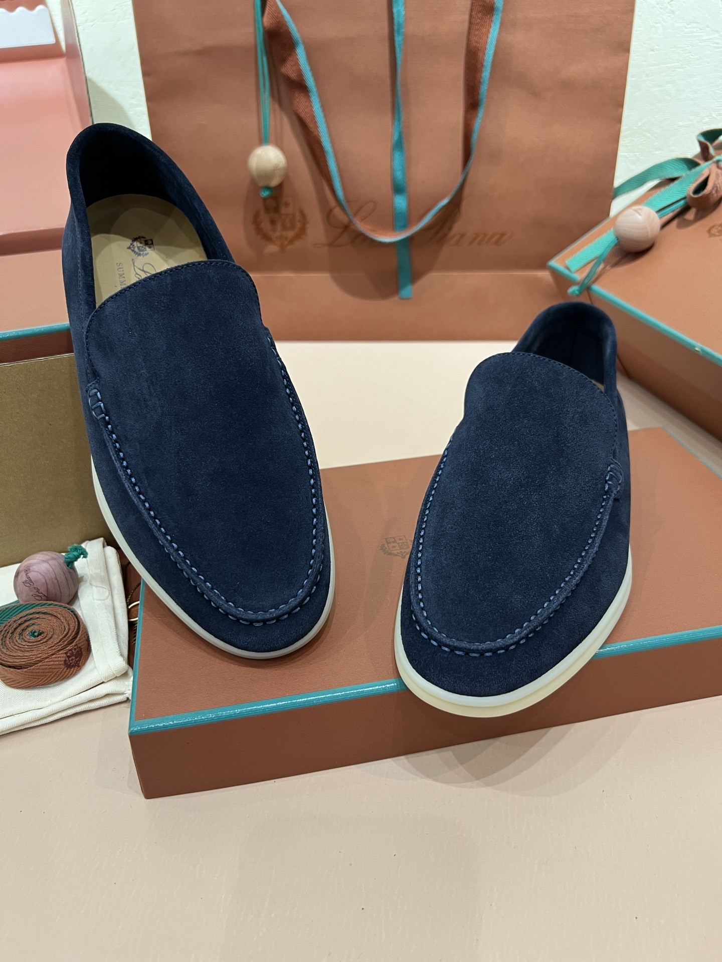 UA Loro Piana Summer Walk Loafers
