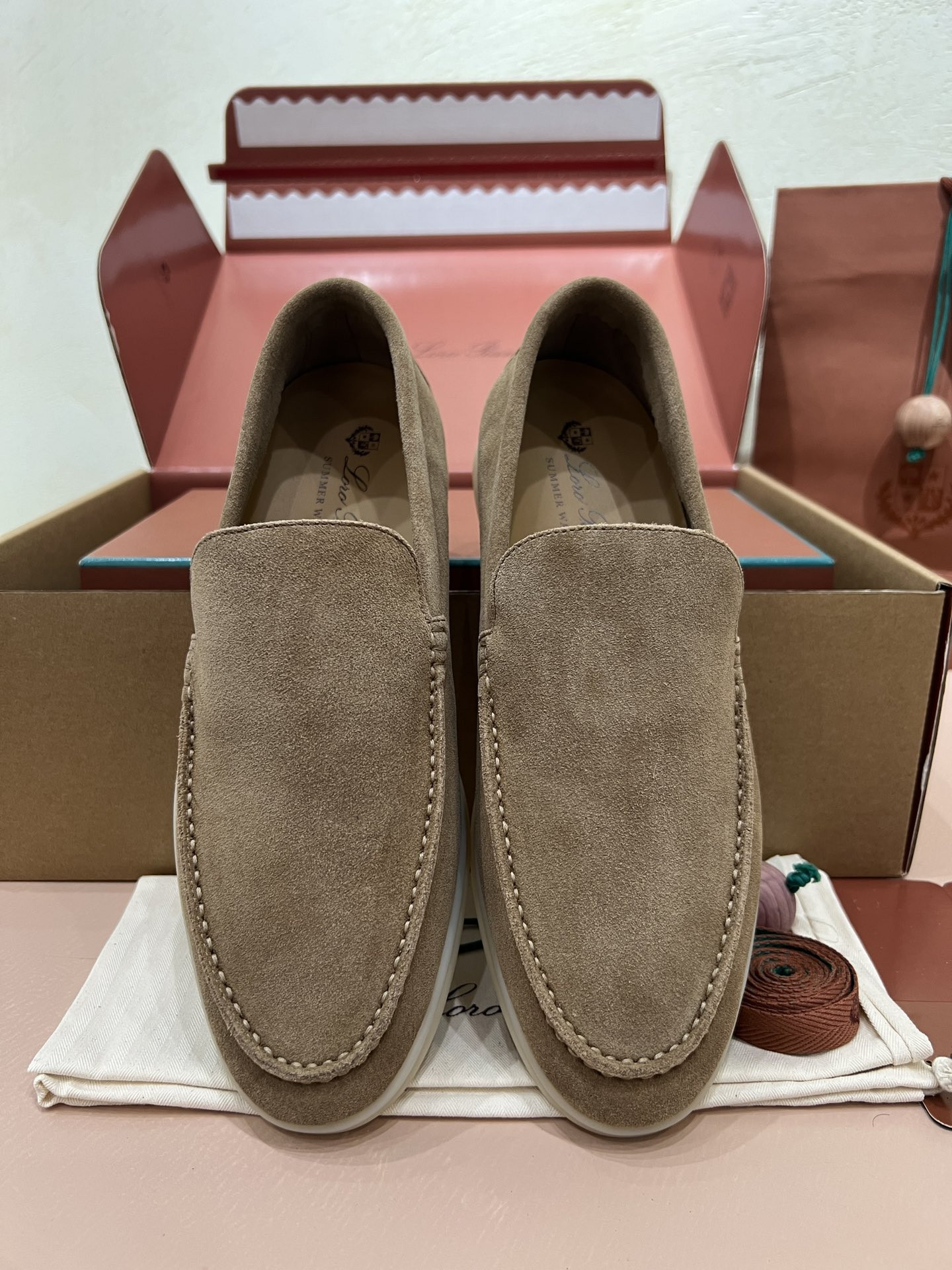 UA Loro Piana Summer Walk Loafers