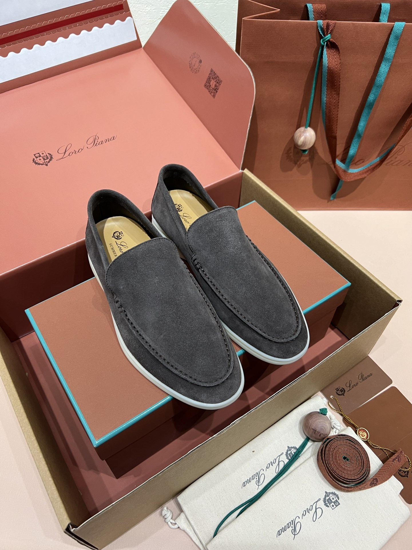 UA Loro Piana Summer Walk Loafers