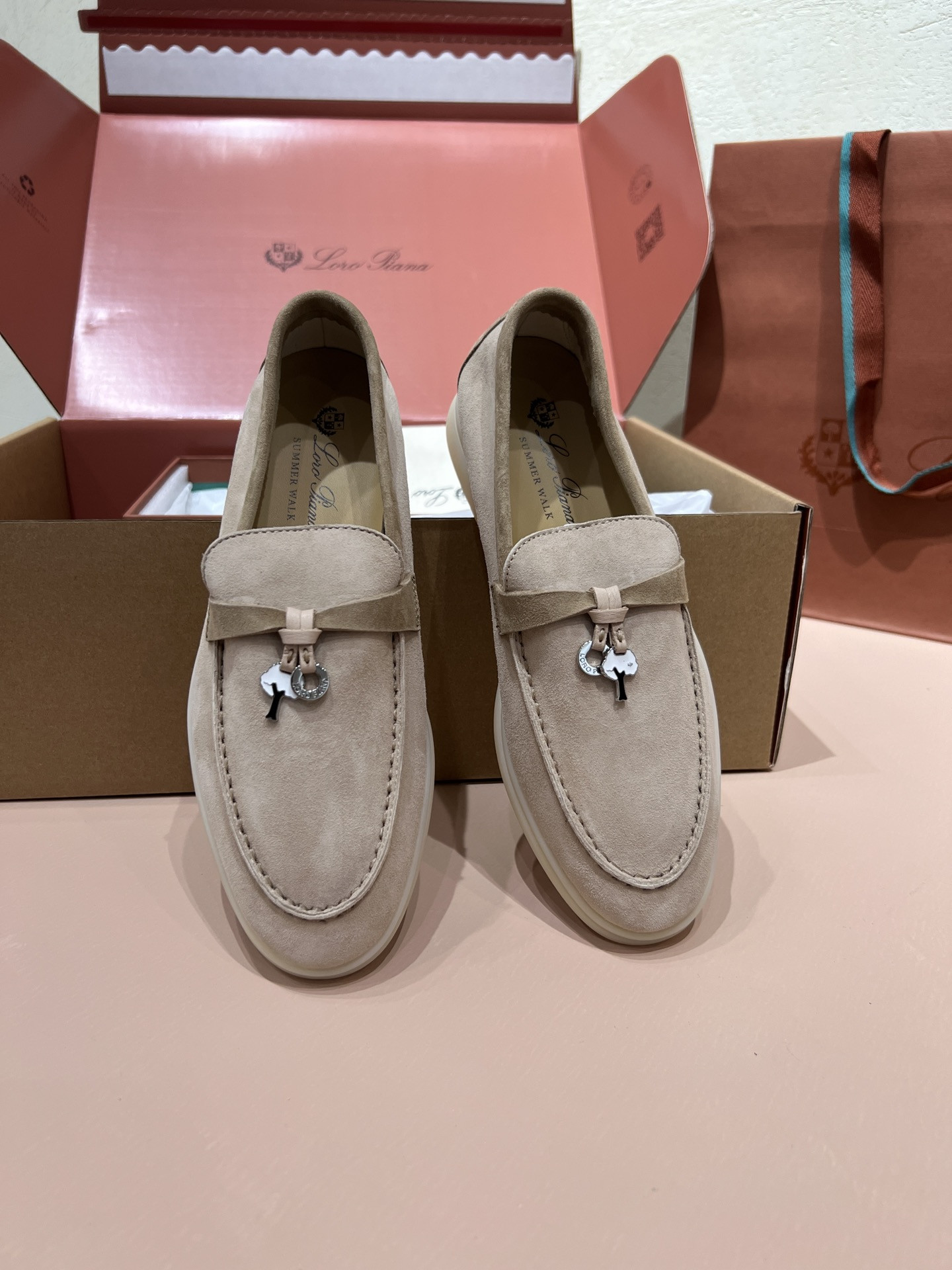 UA Loro Piana Summer Charms Walk Loafers