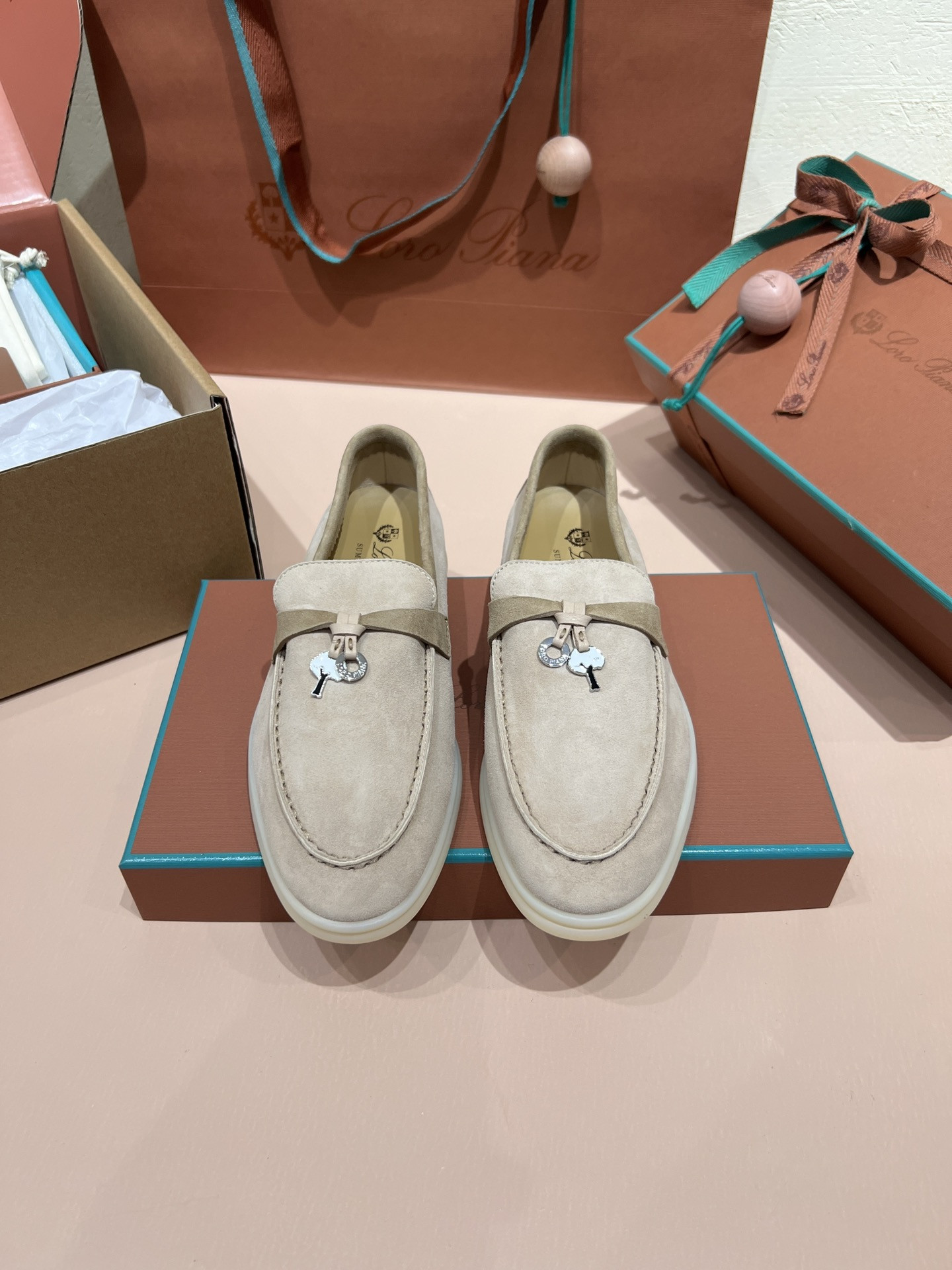 UA Loro Piana Summer Charms Walk Loafers