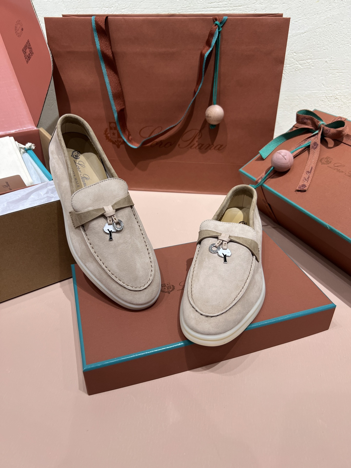 UA Loro Piana Summer Charms Walk Loafers