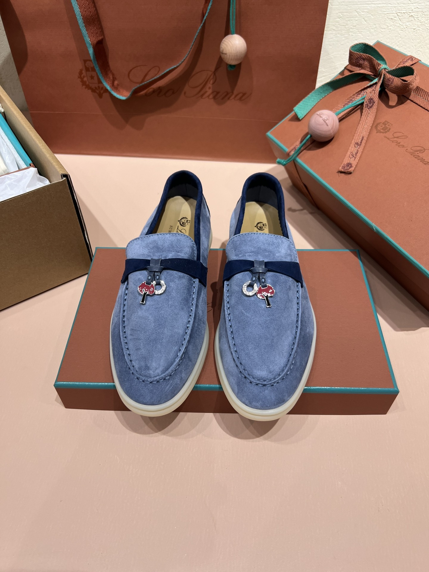 UA Loro Piana Summer Charms Walk Loafers