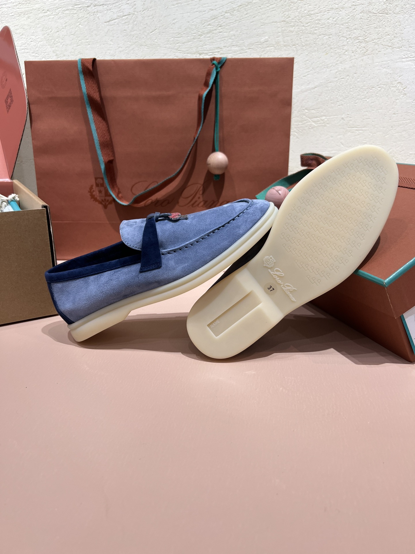 UA Loro Piana Summer Charms Walk Loafers