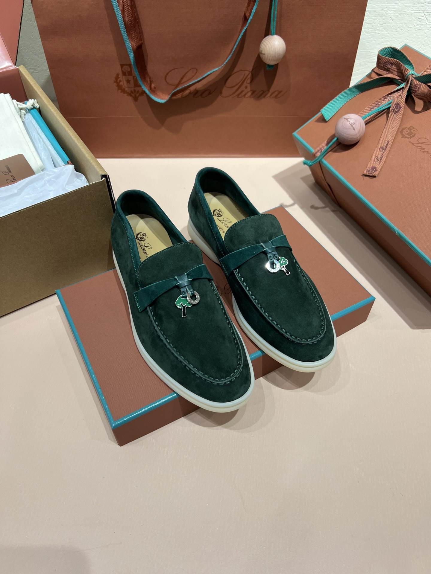 UA Loro Piana Summer Charms Walk Loafers