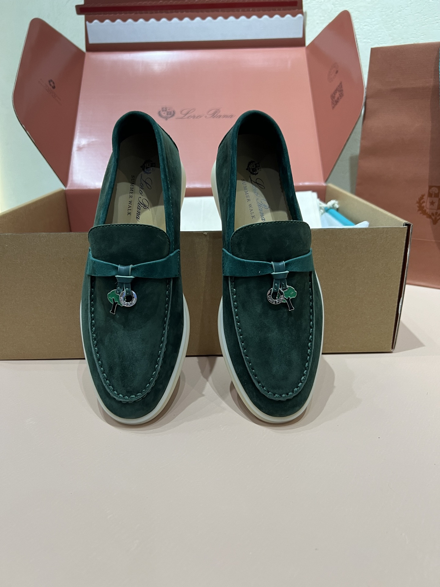 UA Loro Piana Summer Charms Walk Loafers